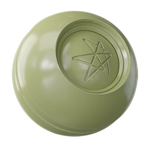 Material Acrylic Opaque Olive Green